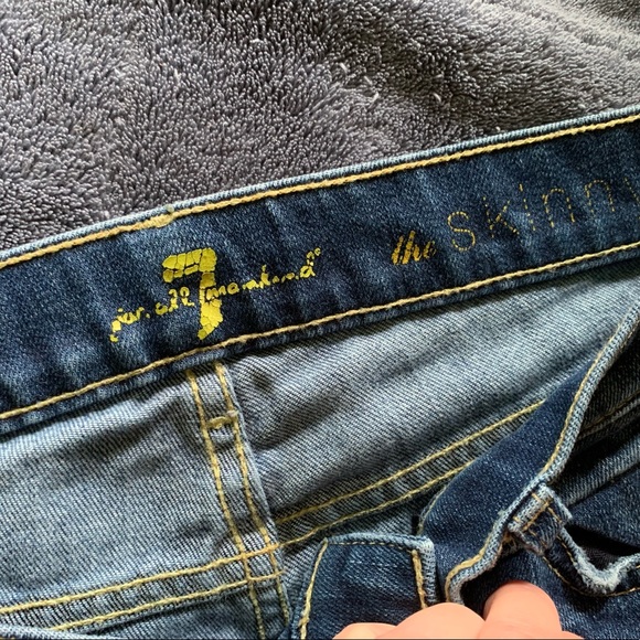 7 For All Mankind Skinny Jeans - Picture 4 of 6